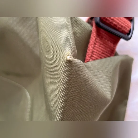 Longchamp Olive and Brown Backpack - Picture 7 of 11